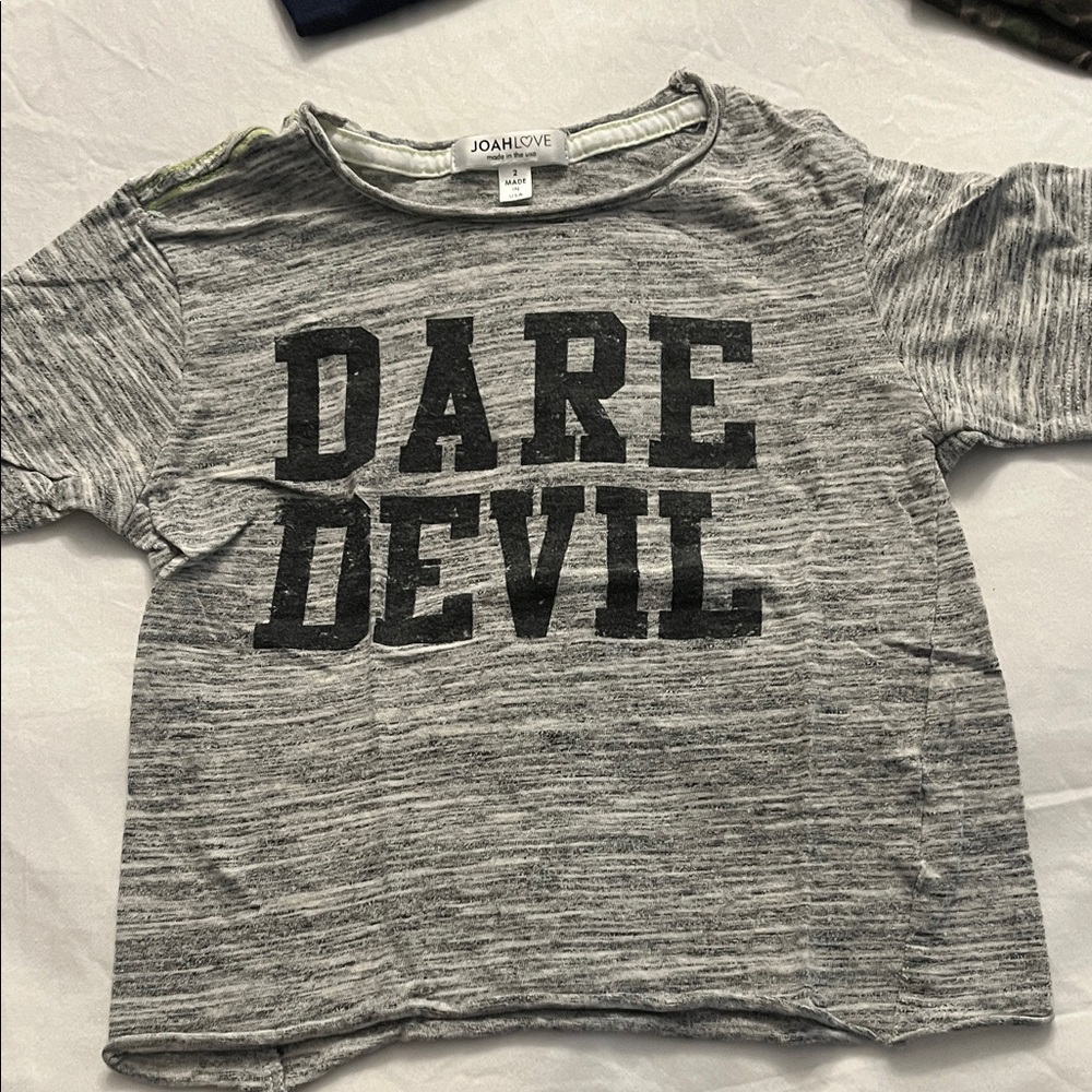 Joah Love Kids Dare Devil Gray T-Shirt